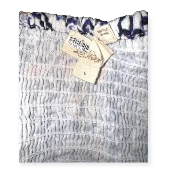 Free People - Bohemian Print Spaghetti Strap Midi Dress with Pockets - Picture 4 of 4